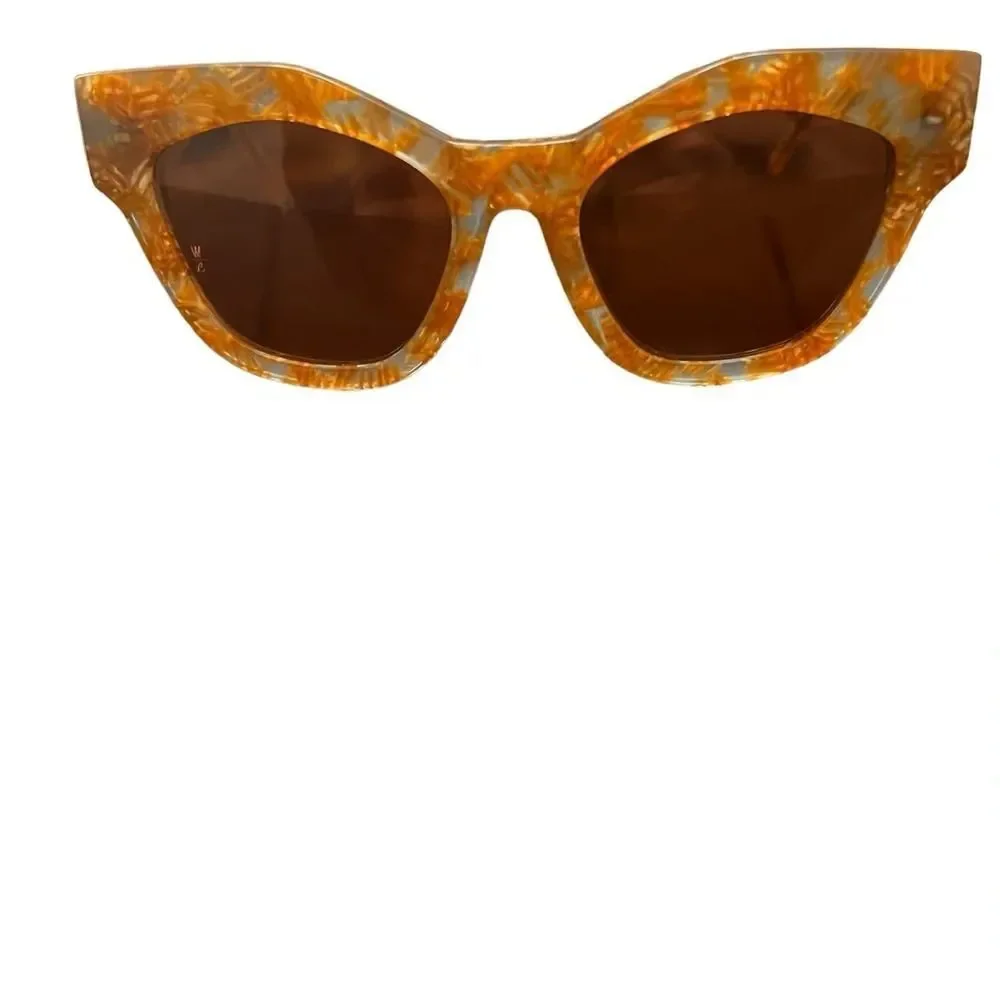 Wonderland ZZYZX Sunglasses Retro Design 51mm Lens Length